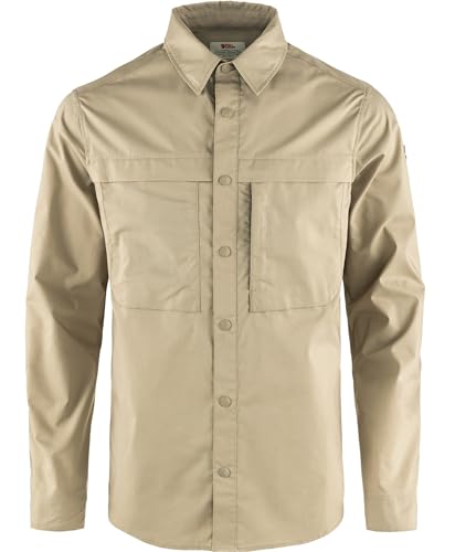 Fjallraven Herren Abisko Trail LS M Shirt, fossil, M von Fjallraven