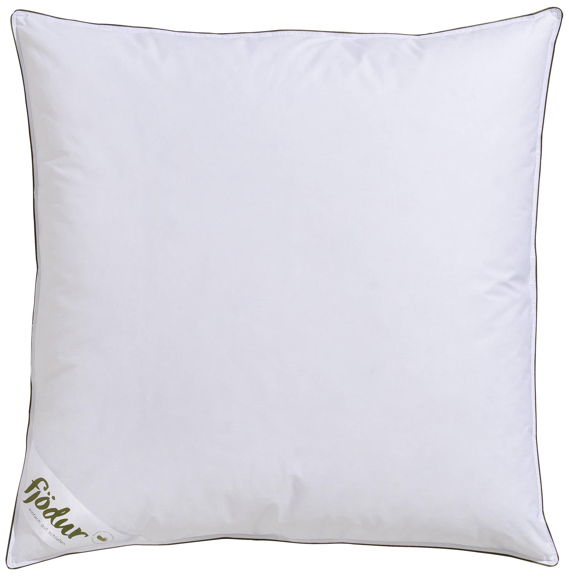 fjödur 3-Kammer-Kopfkissen "Franzisk" Füllung: Gänsefedern- & Daunen 1 Stk. tlg. 3-Kammer-Kopfkissen, Kissen in 40x80 oder 80x80 cm erhältlich von Fjödur