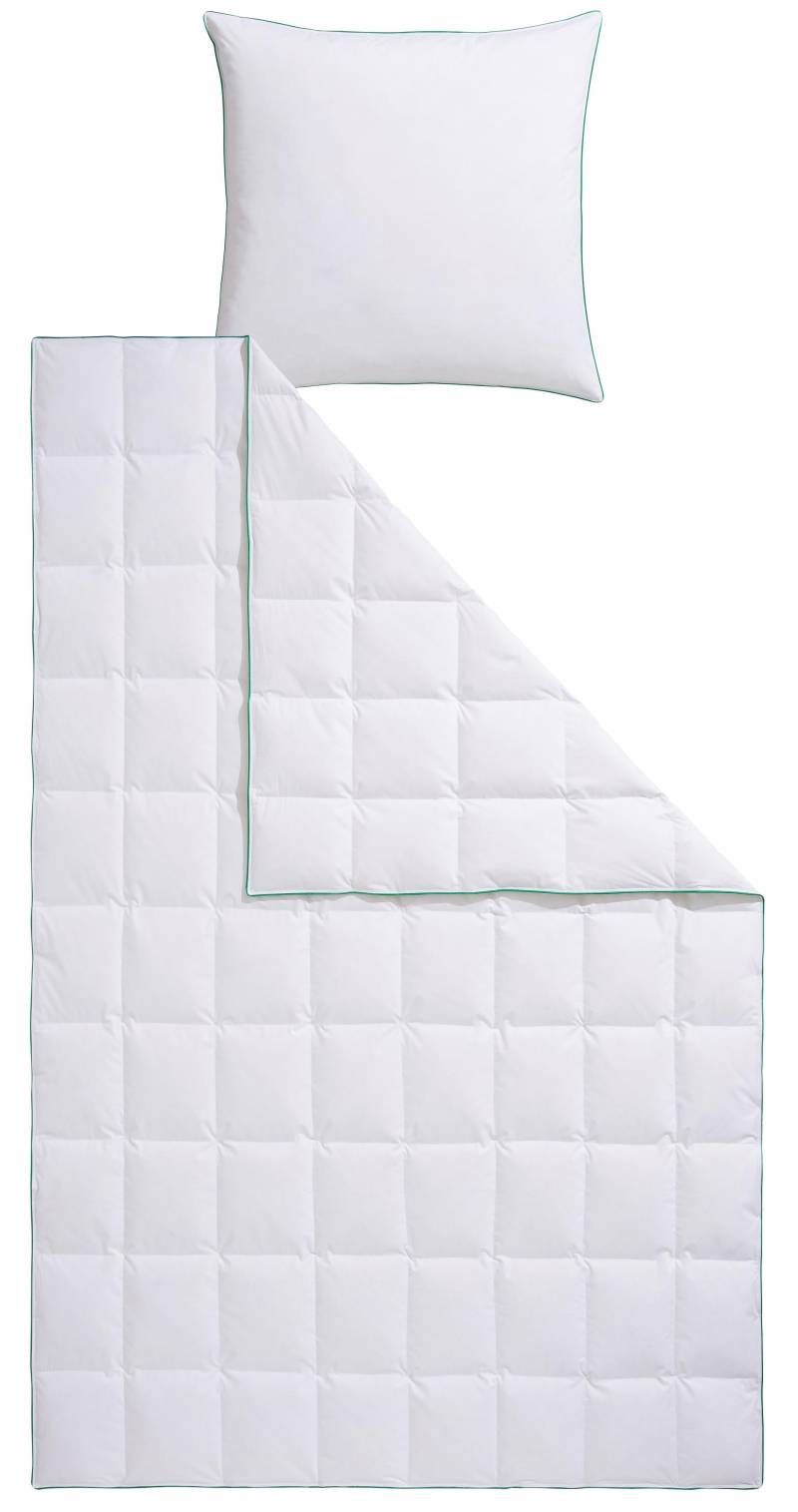 fjödur Daunenbettdecke + Kopfkissen "Fee" von Fjödur