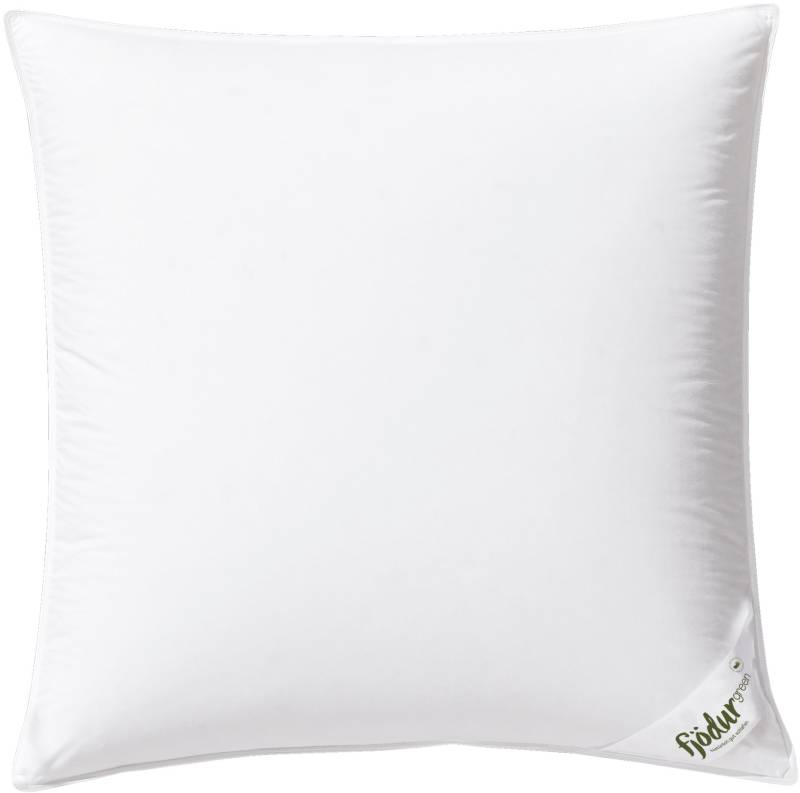 fjödur Federkopfkissen "Fleur, Kissen Made in Germany" Füllung: 85 % Federn & 15 % Daunen 1 Stk. tlg. Kissen mit DOWNPASS zertifiziert und Made in Germany von Fjödur