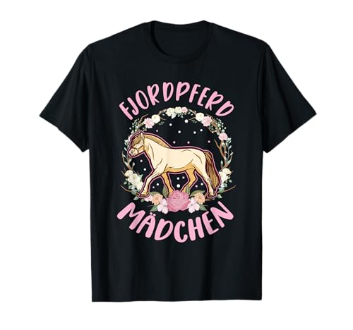 Fjordpferd Mädchen T-Shirt Fjordpferd Mädchen T-Shirt von Fjordpferd Hengst Norweger Pferd Fjordi Kleidung