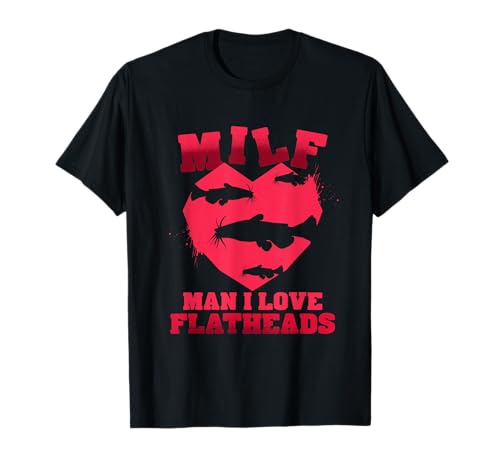 Flachkopfwels Man I Love Flatheads T-Shirt Flachkopfwels Man I Love Flatheads T-Shirt von Flachkopfwels