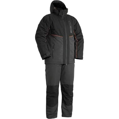 Fladen Thermo-Anzug Authentic S-XXL Winteranzug (L), Schwarz von Fladen