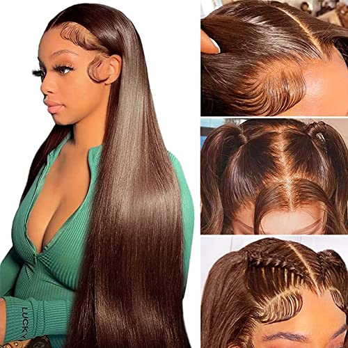 Flady Gerade Perücken Braun Ohne Kleber Vre Zerrissen Menschliches Haar Hd Lace Front Perücken Echthaar Für Frauen 150 Dichte Dunkelbraun Perücke Menschliches Haar Flady Gerade Perücken Braun Ohne Kleber Vre Zerrissen Menschliches Haar Hd Lace Front Perücken Echthaar Für Frauen 150 Dichte Dunkelbraun Perücke Menschliches Haar von Flady
