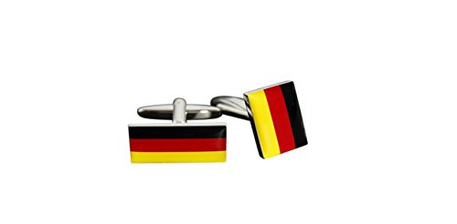 Flaggenfritze® Manschettenknöpfe Fahne/Flagge Deutschland von Flaggenfritze