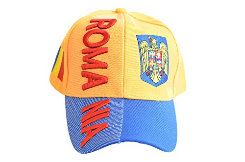 Kappe Motiv Rumänien Fahne, Nation - Cap mit rumänischer Fahne von Flaggenfritze