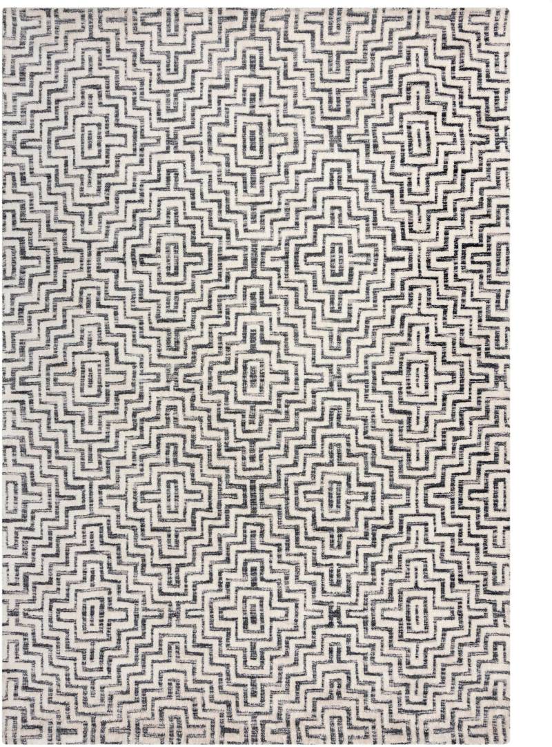 FLAIR RUGS Teppich "Rhett" rechteckig 12 mm Höhe aus gewebter Wolle von Flair Rugs