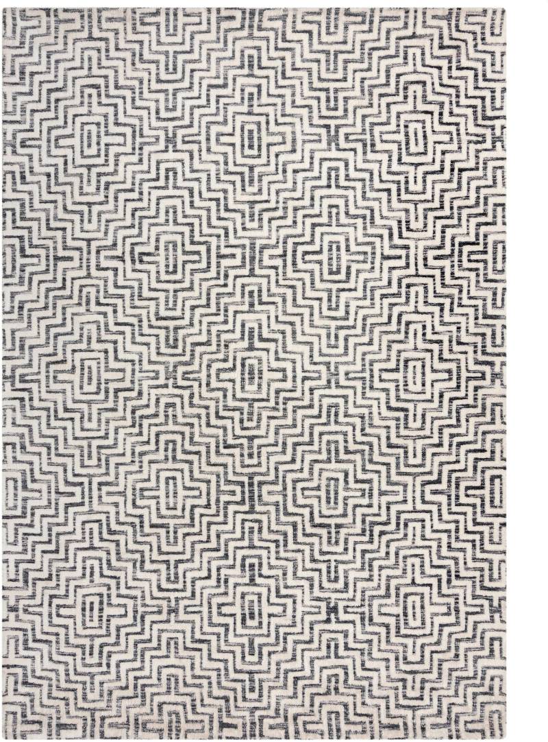 FLAIR RUGS Teppich "Rhett" rechteckig 12 mm Höhe aus gewebter Wolle von Flair Rugs