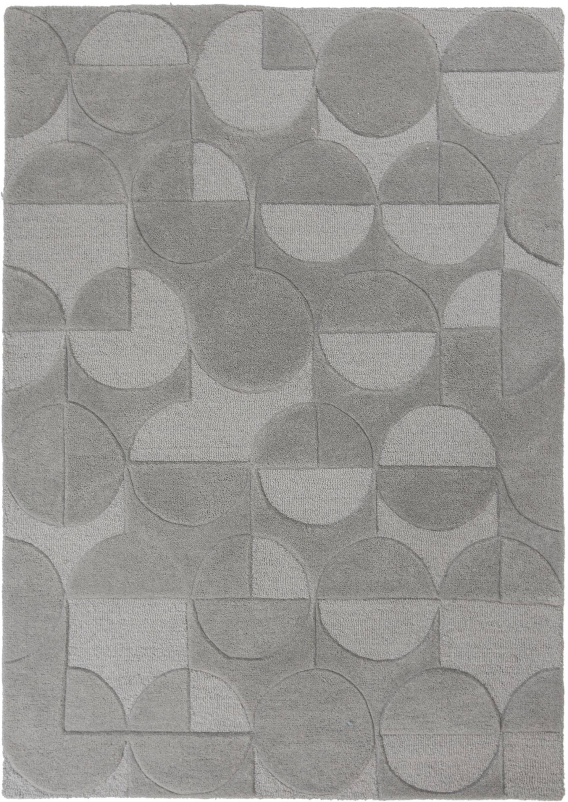 FLAIR RUGS Wollteppich "Gigi", 8 mm Höhe, aus 100% Wolle, geometrisches Design, fußbodenheizungsgeeignet FLAIR RUGS Wollteppich "Gigi", 8 mm Höhe, aus 100% Wolle, geometrisches Design, fußbodenheizungsgeeignet von Flair Rugs