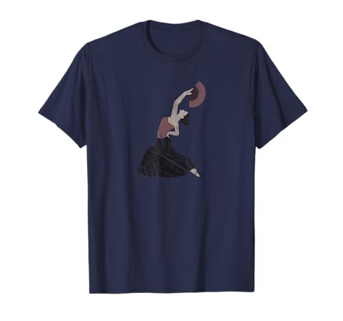 Flamenco Tänzerin Spanien Kleid Salsa Tanz Für Frauen T-Shirt Flamenco Tänzerin Spanien Kleid Salsa Tanz Für Frauen T-Shirt von Flamenco Outfit & Kostüm Für Spanische Tänzerinnen