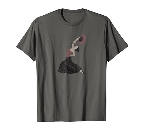 Flamenco Tänzerin Spanien Kleid Salsa Tanz Für Frauen T-Shirt von Flamenco Outfit & Kostüm Für Spanische Tänzerinnen