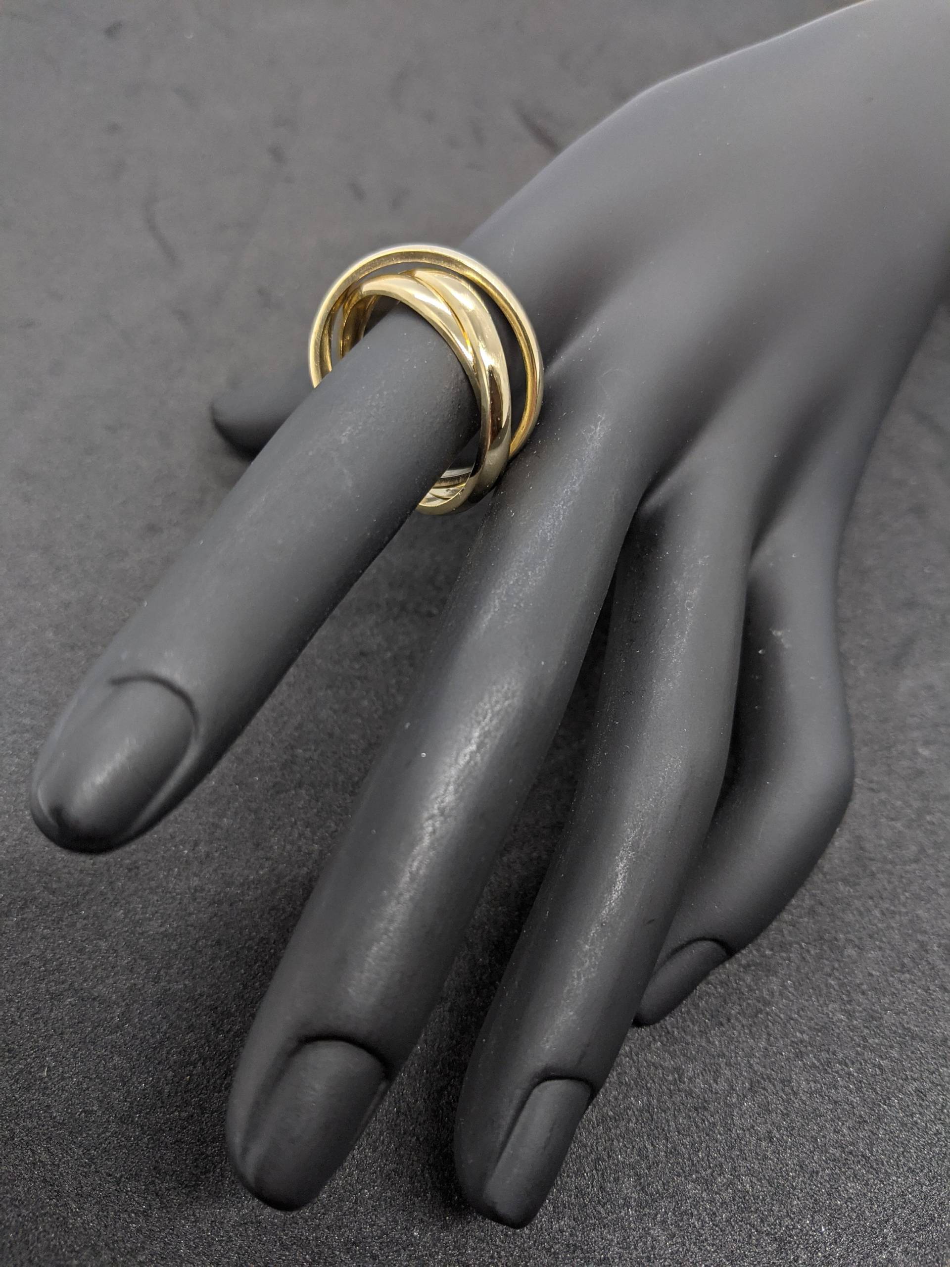 Ring Gold 585 Gelbgold 3-Teilig 3Er Bewegliche Ringe Unendlich Ring Gold 585 Gelbgold 3-Teilig 3Er Bewegliche Ringe Unendlich von FlamereDesign