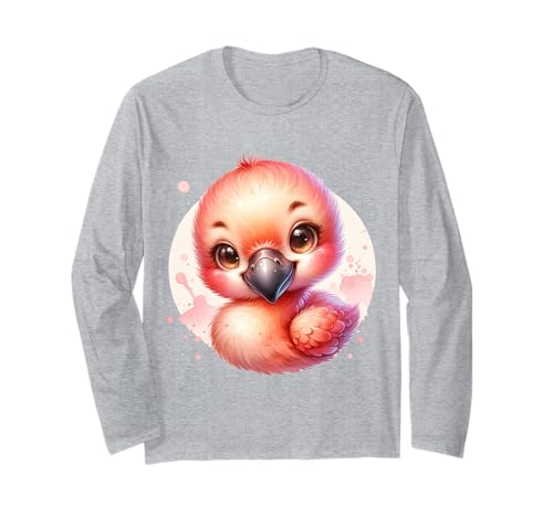 Lustiges Flamingo-Design mit rosa Federn für Kinder Langarmshirt Lustiges Flamingo-Design mit rosa Federn für Kinder Langarmshirt von Flamingo Animal Designs for Girls and Women