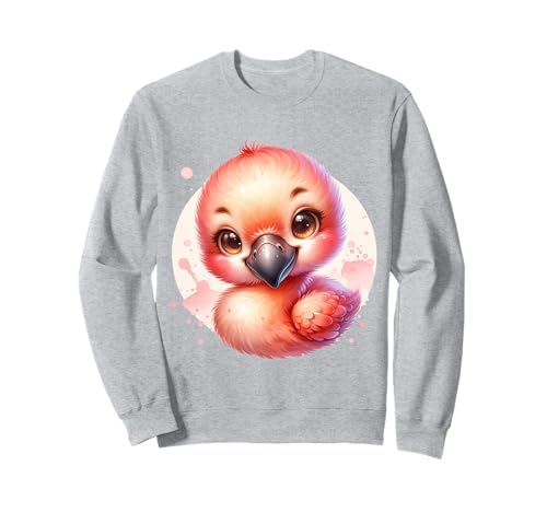 Lustiges Flamingo-Design mit rosa Federn für Kinder Sweatshirt Lustiges Flamingo-Design mit rosa Federn für Kinder Sweatshirt von Flamingo Animal Designs for Girls and Women