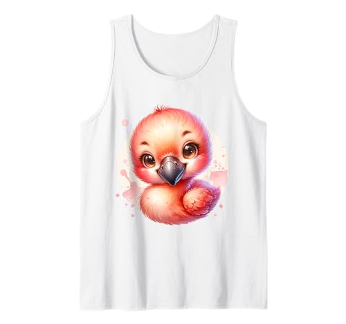 Lustiges Flamingo-Design mit rosa Federn für Kinder Tank Top Lustiges Flamingo-Design mit rosa Federn für Kinder Tank Top von Flamingo Animal Designs for Girls and Women