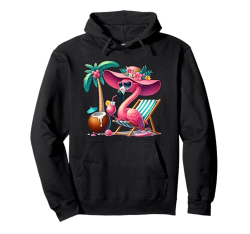 Flamingo Rosa Palme Tropischer Strand Sommer Urlaub Frauen Pullover Hoodie Flamingo Rosa Palme Tropischer Strand Sommer Urlaub Frauen Pullover Hoodie von Flamingo Pink Palm Tree Beach Summer Vacation Tees