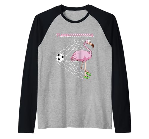 Flamingooooal Flamingo Herren oder Damen Fußball Raglan Flamingooooal Flamingo Herren oder Damen Fußball Raglan von Flamingo Soccer Girls Flamingoal