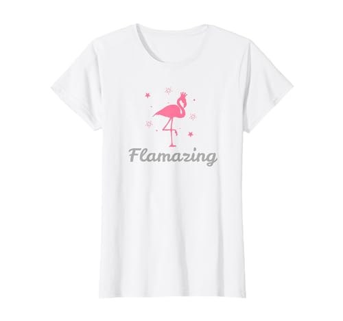 Flamingo Shirt Damen Flamazing T-Shirt Flamingo Shirt Damen Flamazing T-Shirt von Flamingo T-Shirts by TR