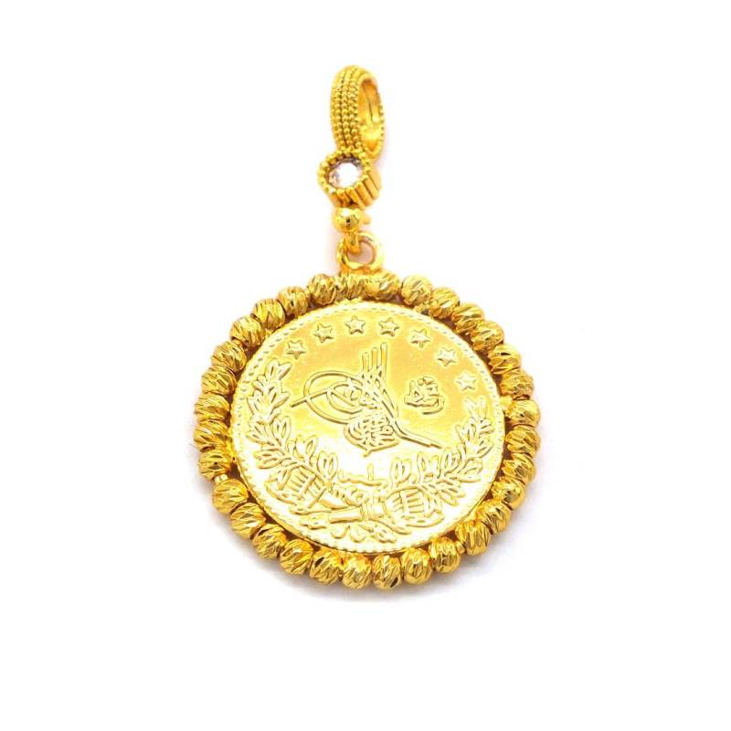 2.5Li Besibirlik Dorika Resat Halskette Gold Damenschmuck Altin Kolye Goldmünze 2.5Li Besibirlik Dorika Resat Halskette Gold Damenschmuck Altin Kolye Goldmünze von FlamingoJuwelier