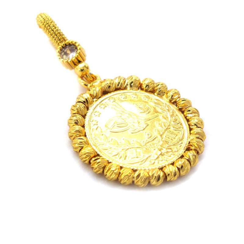 Ceyrek Dorika Resat Halskette Gold Damenschmuck Altin Kolye Goldmünze Ceyrek Dorika Resat Halskette Gold Damenschmuck Altin Kolye Goldmünze von FlamingoJuwelier