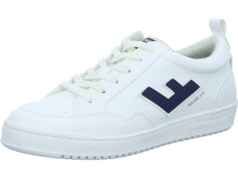 Flamingos Life ROLAND V.10 WHITE INDIGO Schnürschuh von Flamingos Life