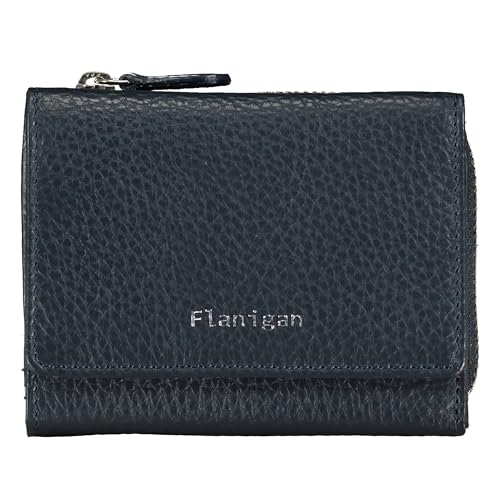 Flanigan Geldbörse Como MF1 mit RFID-Schutz (blau) von Flanigan