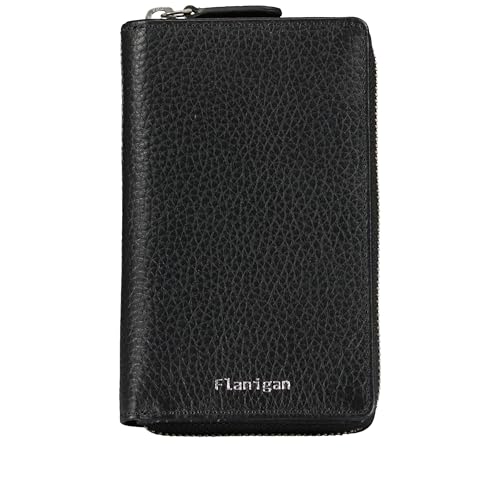 Flanigan Geldbörse Como MF4 mit RFID-Schutz (Schwarz) von Flanigan