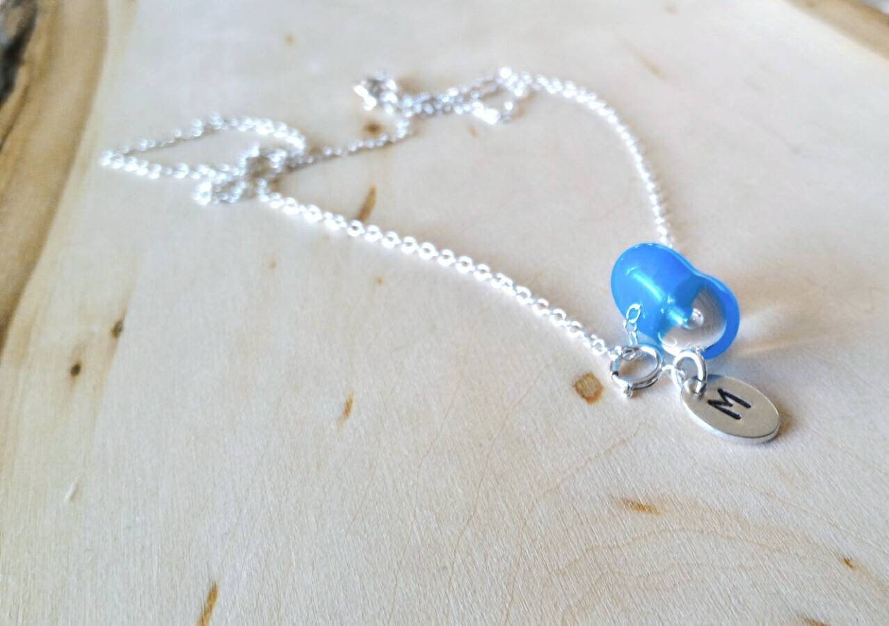 Vintage Blau Lampwork Kette Anhänger, Sterling Silber Glas Teardrop Halskette, Perlenkette, Geschenk Für Sie von FlarantoJewelry