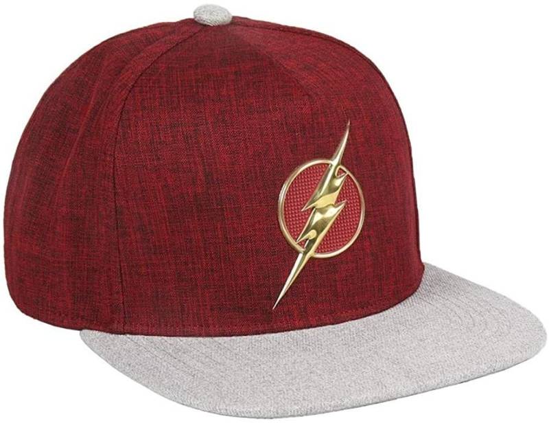 Flash Snapback Cap SnapBack Cap Flash der Blitz Justice League DC Comics Schirmmütze Basecap Cappy Weinrot - Grau Gr.59 Erwachsene Flash Snapback Cap SnapBack Cap Flash der Blitz Justice League DC Comics Schirmmütze Basecap Cappy Weinrot - Grau Gr.59 Erwachsene von Flash