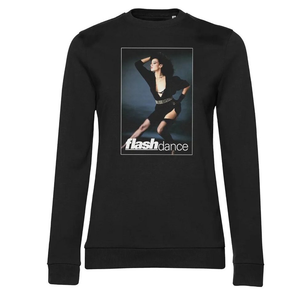 Flashdance Rundhalspullover Framed Posé Girly Sweatshirt von Flashdance