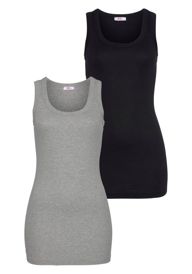 Flashlights Tanktop (Packung, 2-tlg., 2er-Pack) in Longform von Flashlights