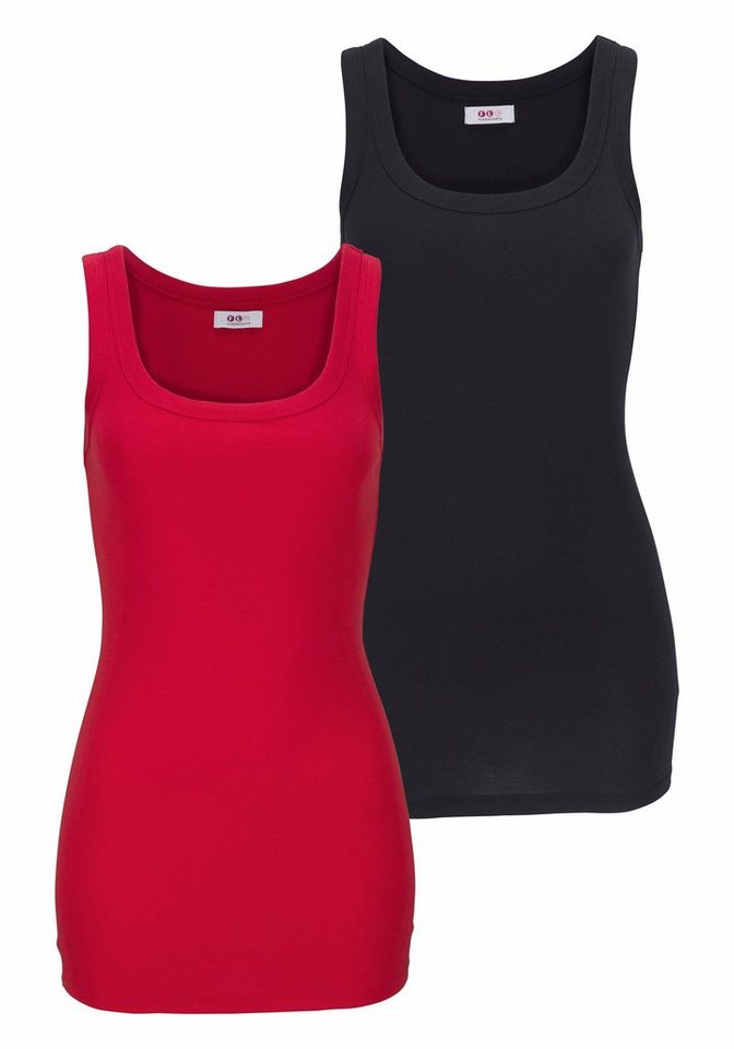 Flashlights Tanktop (Packung, 2-tlg., 2er-Pack) in Longform von Flashlights