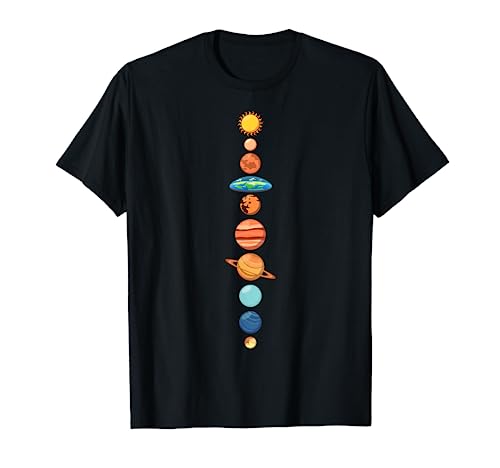 Flat Earth Society TShirt Planet Solar System Men Women Gift von Flat Earth Shirt Funny Gift World Conspiracy