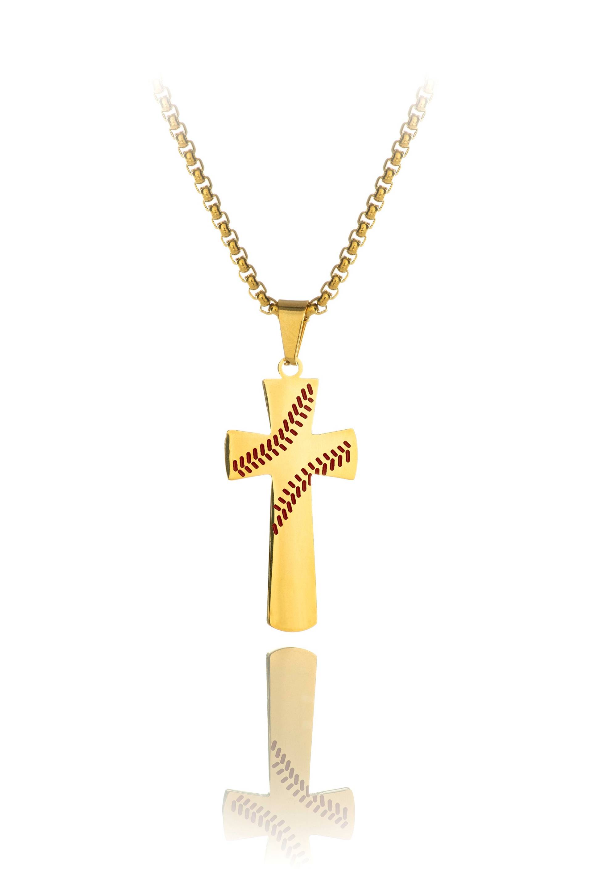 Baseball Spitze Kreuz Baseball Spitze Kreuz von FlatbillJewelry