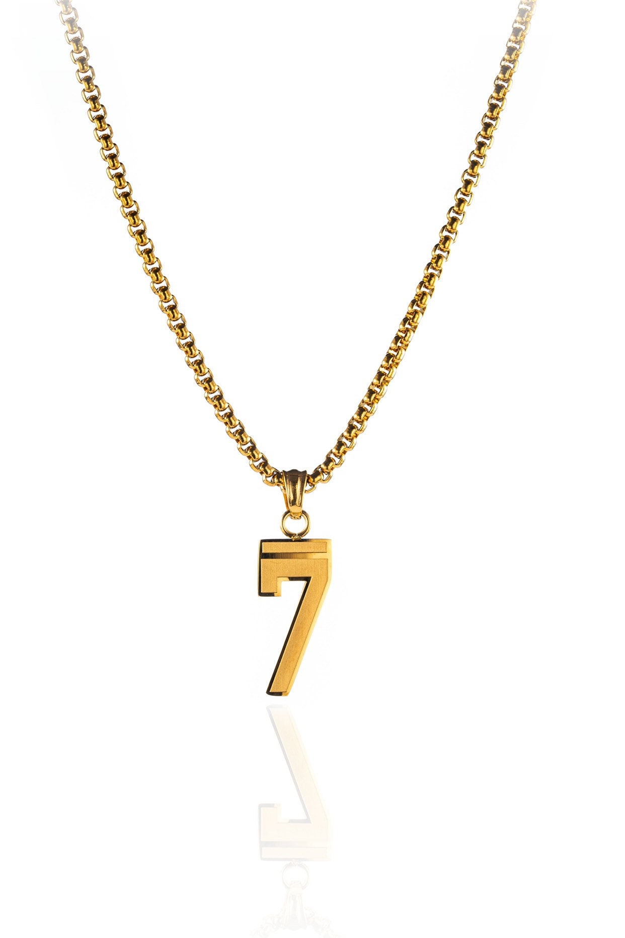 Premium Zahlenanhänger - Gold Premium Zahlenanhänger - Gold von FlatbillJewelry