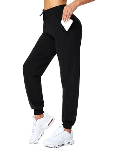 Flatik Damen Jogginghose Sporthose Lang Trainingshose Yoga Hosen Lounge Pants Damen Jogger M von Flatik