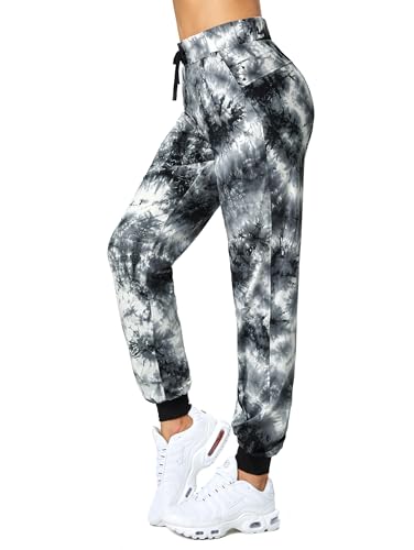 Flatik Damen Jogginghose Sporthose Lang Trainingshose Yoga Hosen Lounge Pants Damen Jogger XL von Flatik