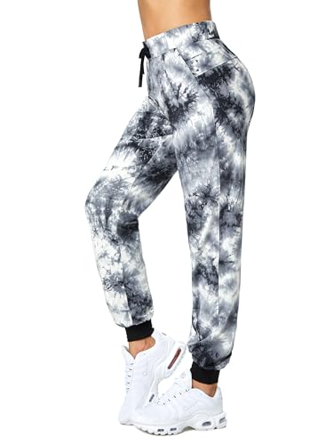 Flatik Damen Jogginghose Sporthose Lang Trainingshose Yoga Hosen Lounge Pants Damen Jogger XL von Flatik