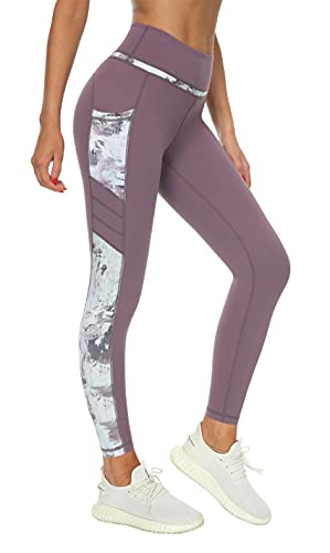 Flatik Damen Netzoberfläche Sport Gym Yoga Laufen Fitness Leggings Hose Jogginghose Yoga Leggins S von Flatik