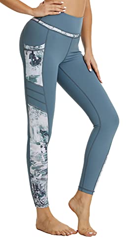 Flatik Sport Leggings Damen,Blickdicht Sport Leggings yogahose Sporthose Leggings mit TaschenXS von Flatik