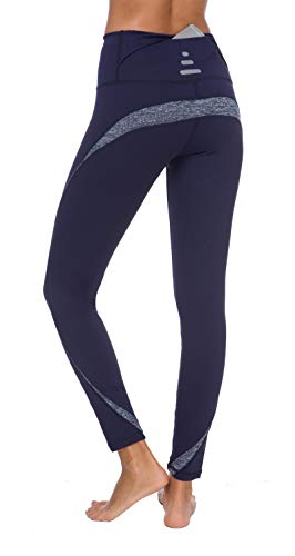Flatik Damen Sport Leggings Yoga Sporthose Workout Tights Hohe Taille XS von Flatik