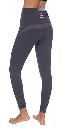 Flatik Damen Sport Leggings Yoga Sporthose Workout Tights Hohe Taille XS von Flatik