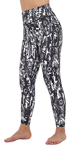 Flatik Damen Sporthose Leggings Gym Yoga Laufen Fitness Leggings Hose Jogginghose Yoga Leggins S von Flatik