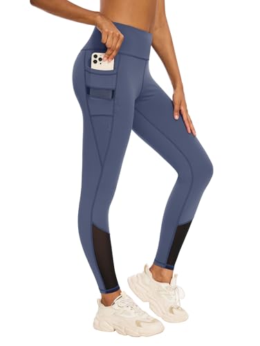 Flatik Netz Sport Leggings Damen mit Taschen, Damen Leggings Damen,Jogginghose Damen Fitnesshose sportleggins Damen lang M Flatik Netz Sport Leggings Damen mit Taschen, Damen Leggings Damen,Jogginghose Damen Fitnesshose sportleggins Damen lang M von Flatik
