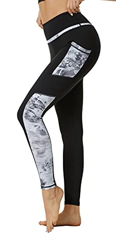 Flatik Sport Leggins für Damen Sporthose Damen Yoga Hosen Training Laufende Leggings XL von Flatik