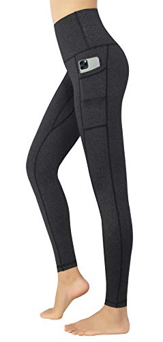 Flatik Sport leggins für damen Sporthose High Waist mit Tasche Fitnesshose Blickdicht Gym Leggings L von Flatik