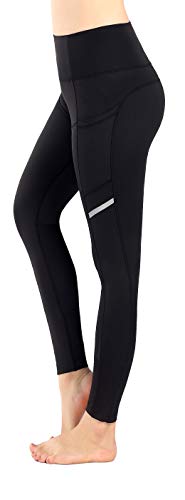 Flatik Sporthose für Damen Gym Yoga Laufen Fitness Leggings Yoga Leggins Fitnesshose Training Tights XS von Flatik