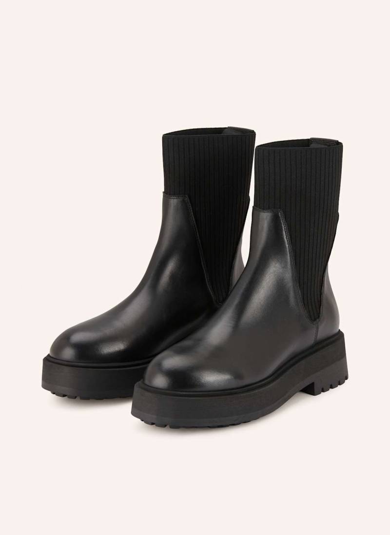 Flattered Chelsea-Boots Aurora schwarz von Flattered