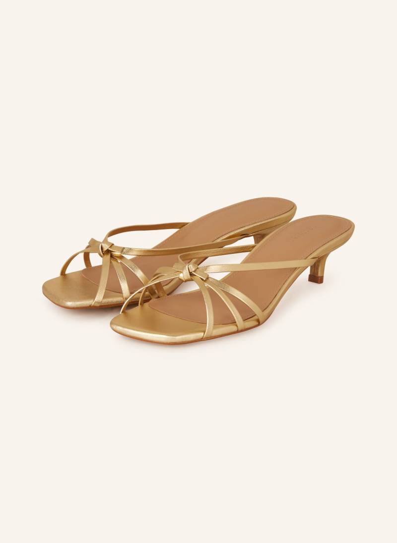 Flattered Mules Eunisa gold von Flattered