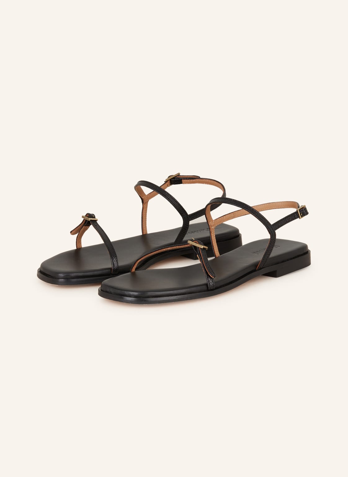 Flattered Sandalen Alice schwarz von Flattered